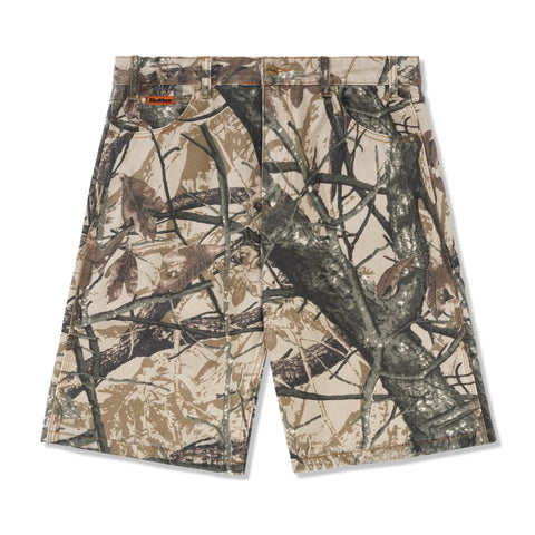 Camo Denim Shorts