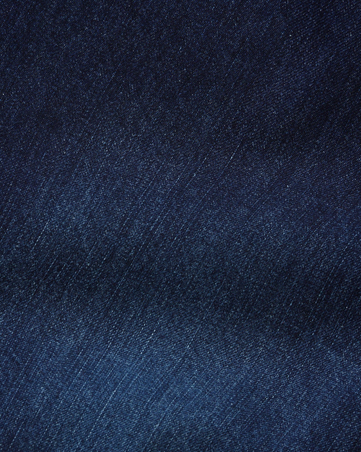 Wide Cut Denim Jeans, Washed Slub Blue