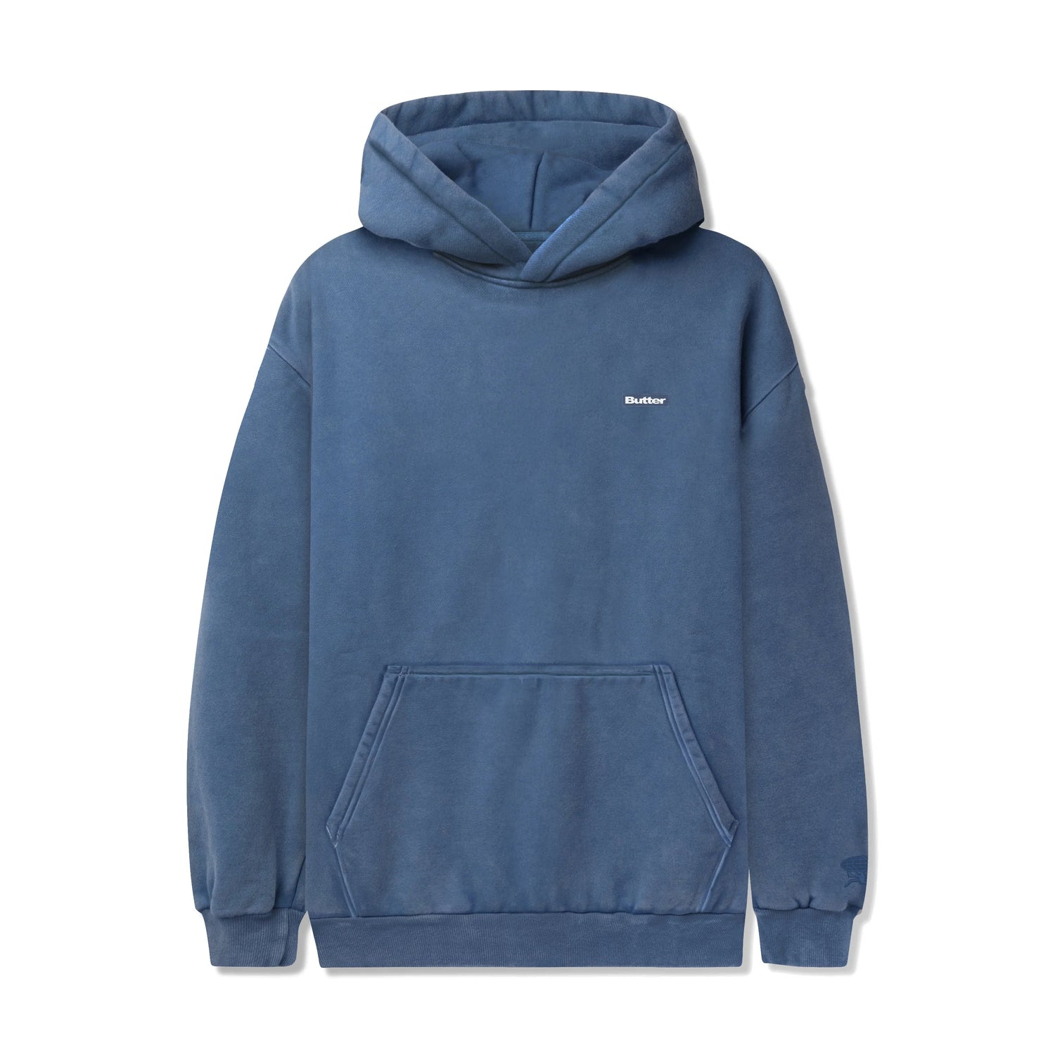 Basic Pullover Hood, Washed Navy