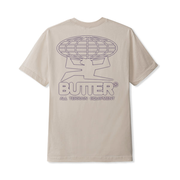 【BUTTER GOODS】 ALL TERRAIN TEE DENIM butter-goods-all-terrain-t-