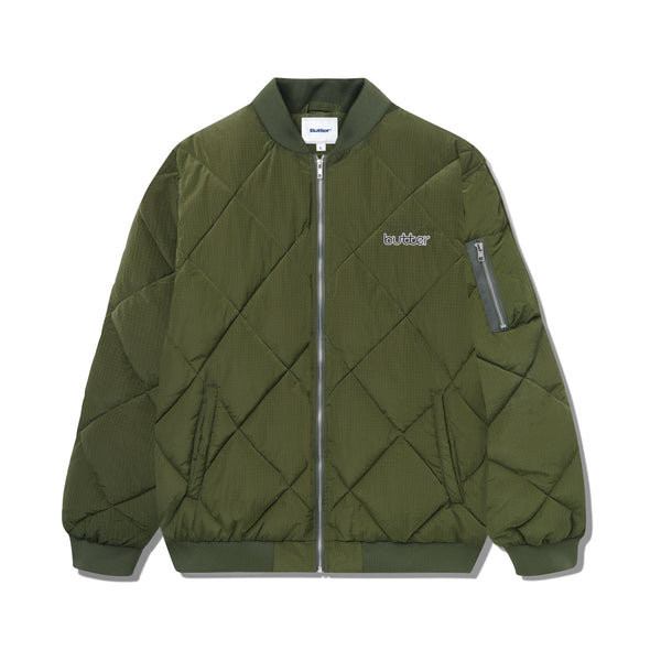 【BUTTER GOODS】Temperature Bomber Jacket - Black Temperature Bomber Jacket, Black – Butter Goods