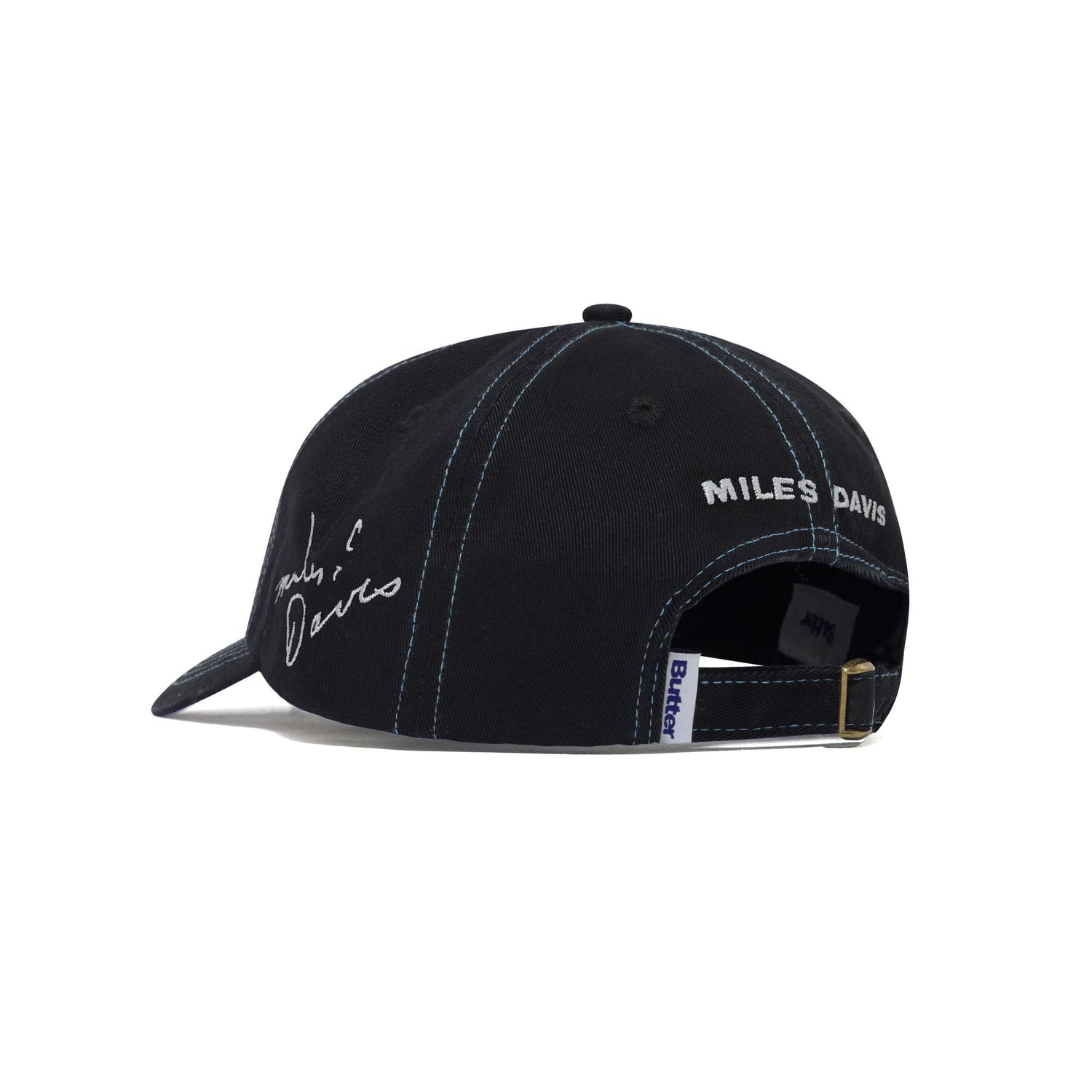 Kind Of Blue 6 Panel Cap, Black