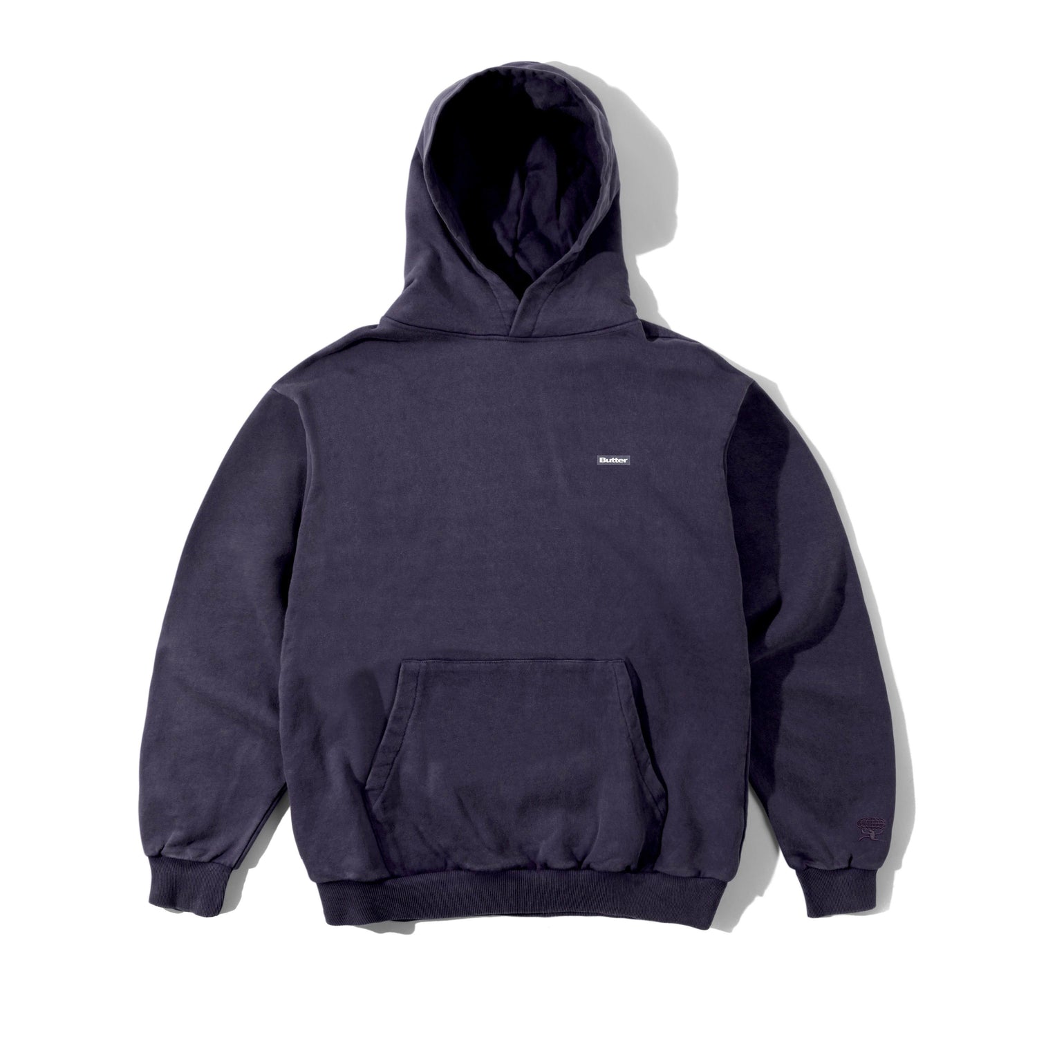Basic Pullover Hood, Washed Mulberry