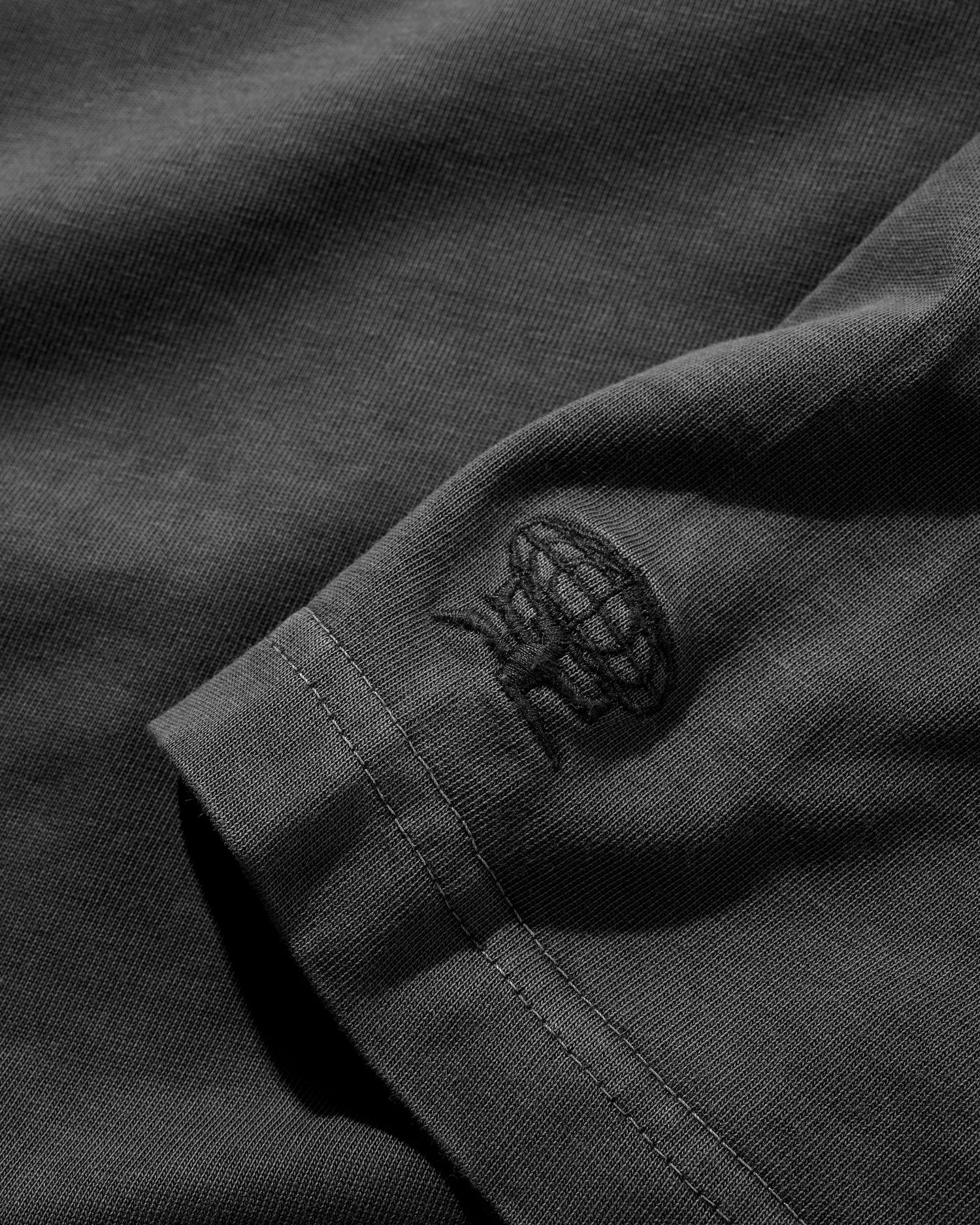 Basic Tee, Washed Black