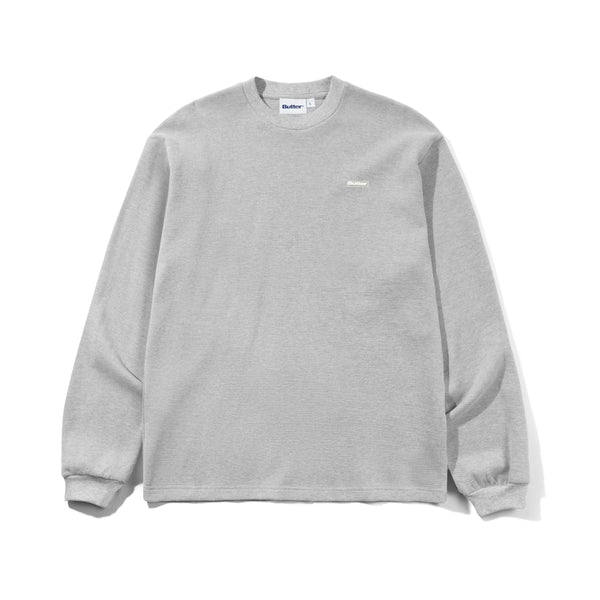 【BUTTER GOODS】 Basic Waffle L/S Tee, Black Butter Goods Basic Waffle L/S Tee Black | BSTN Store