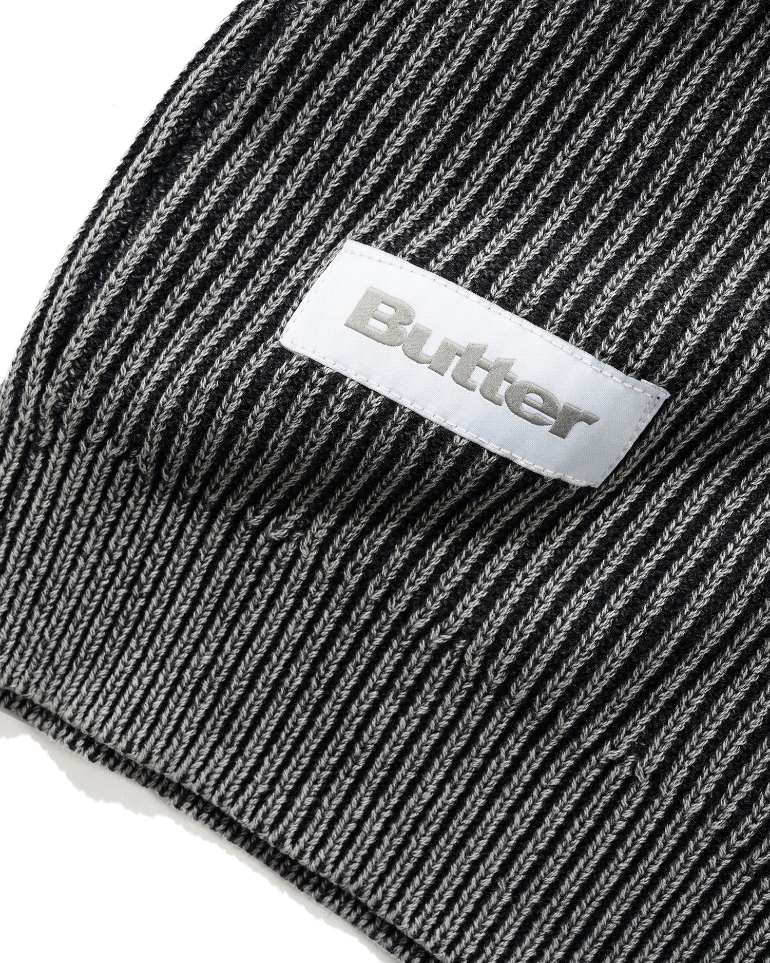 Bleach Knit Sweater, Black