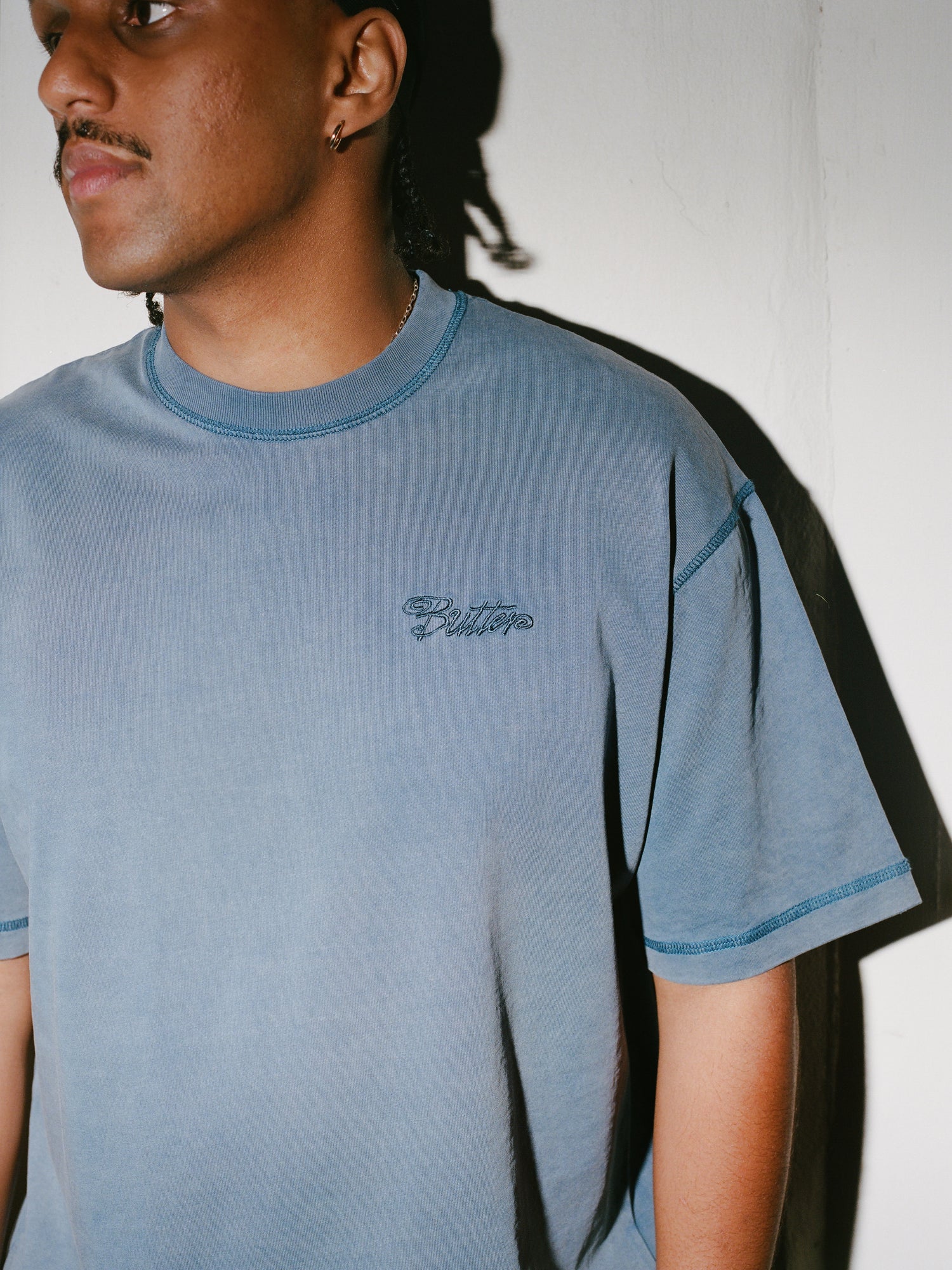 Jive Tee, Slate Blue