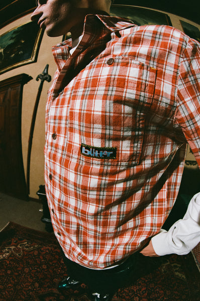 Asymmetrical S/S Shirt, Mandarin – Butter Goods