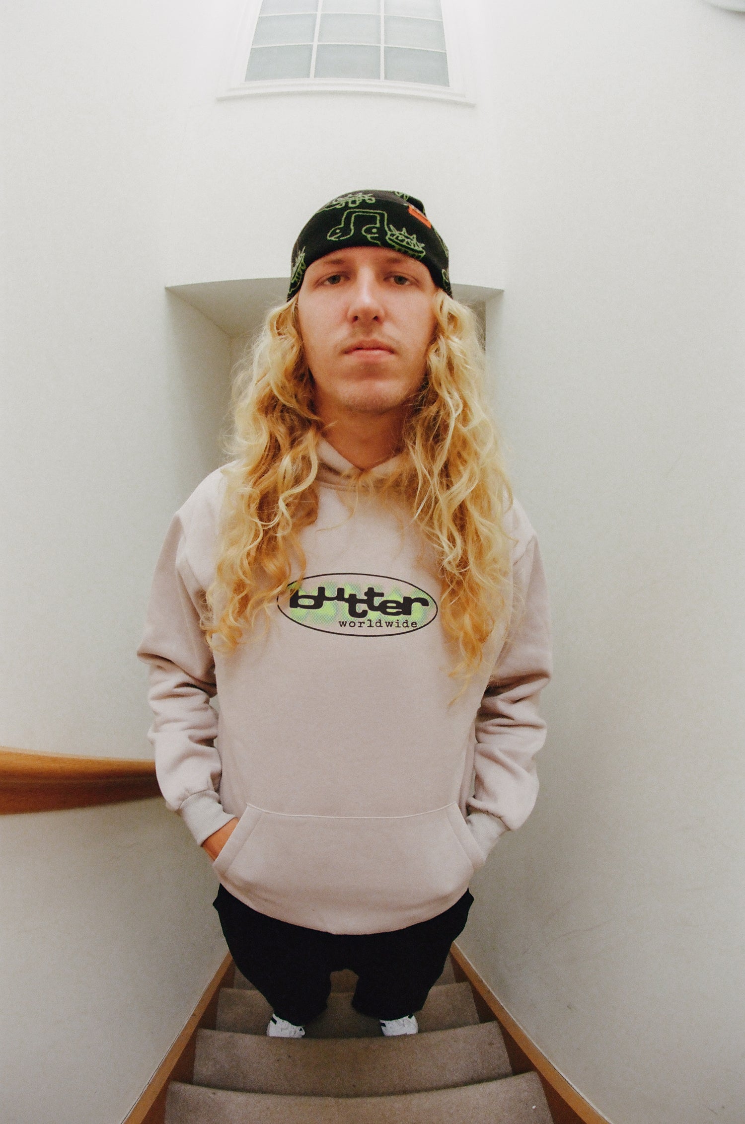 Vortex Pullover Hood, Cement