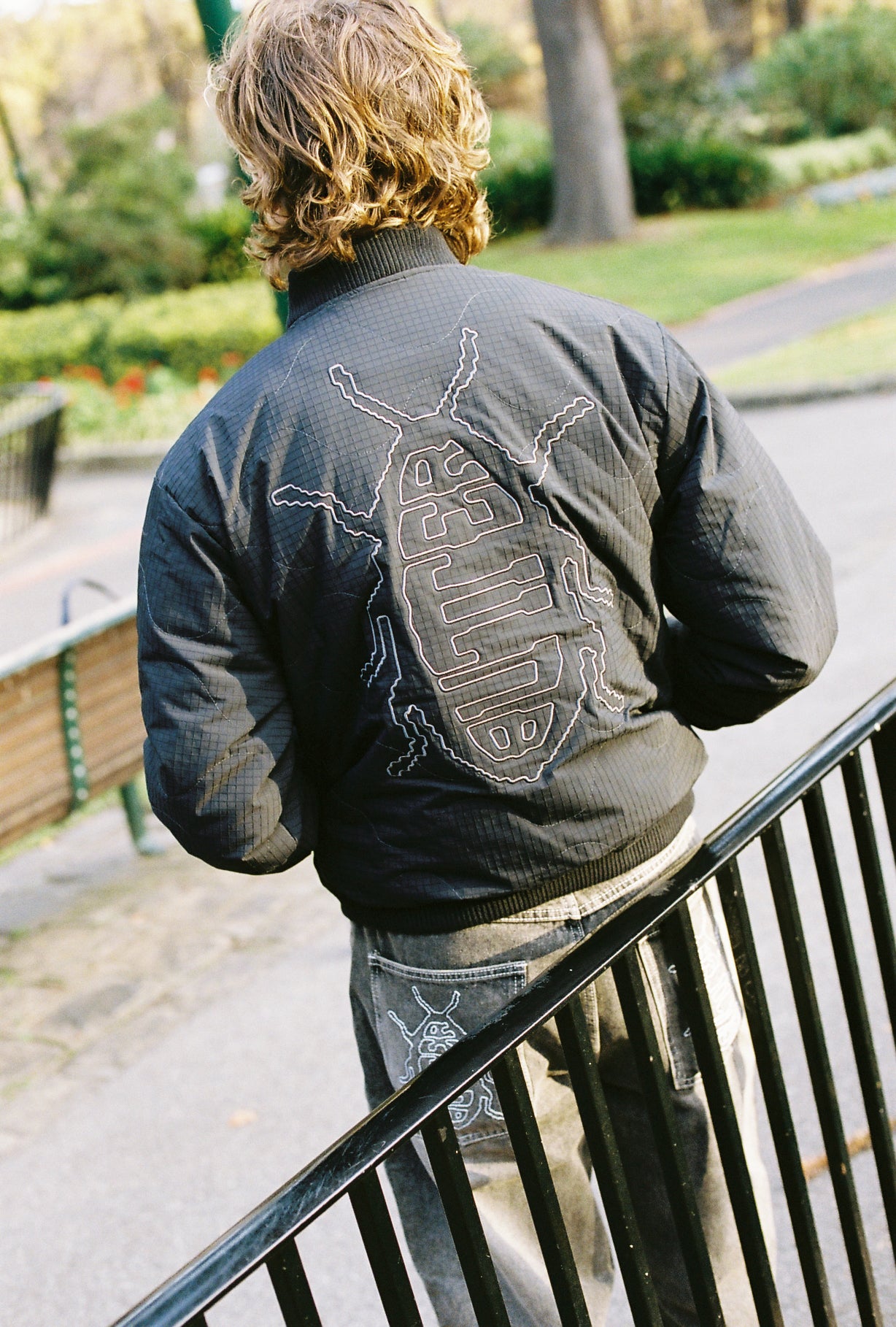 Roach Bomber Jacket, Black