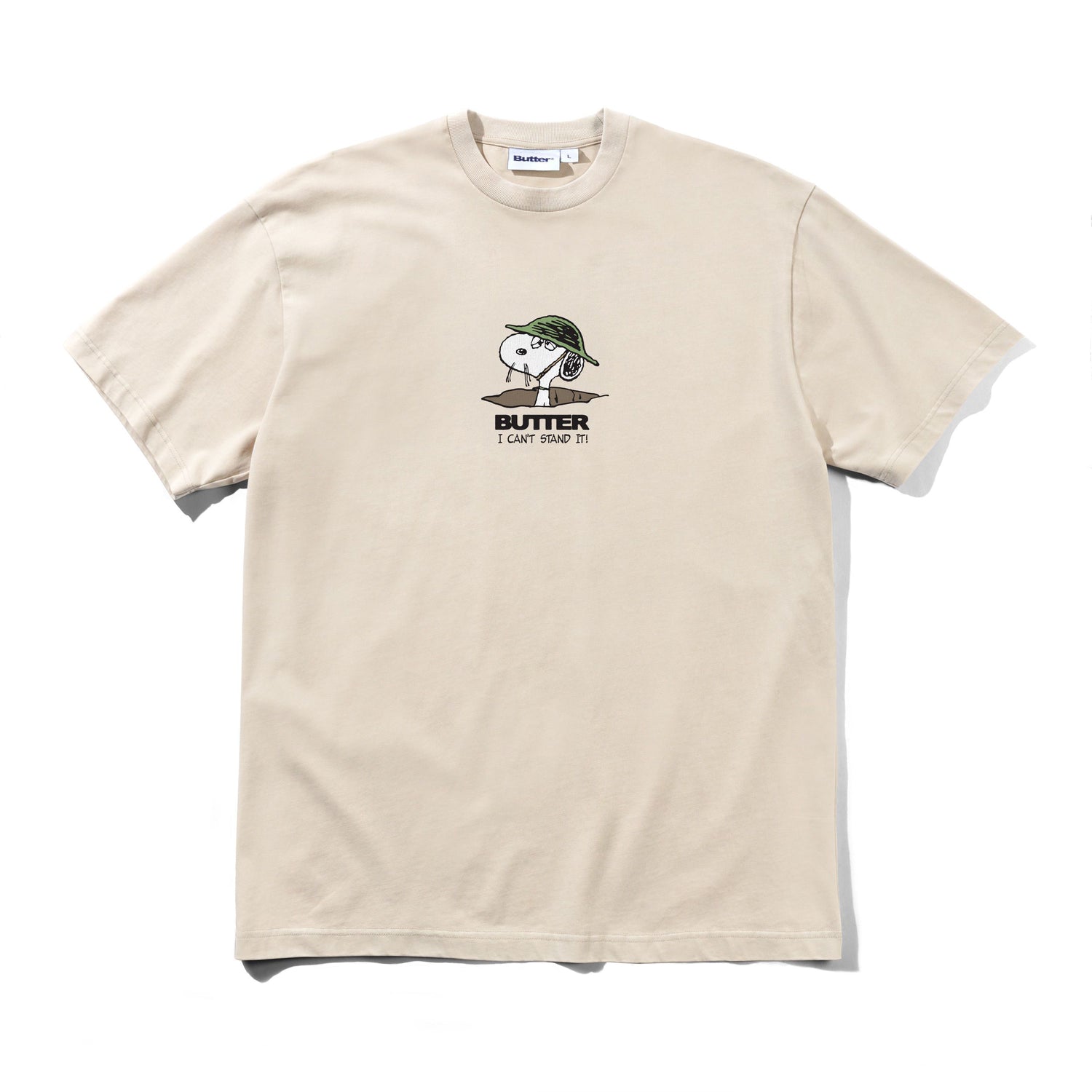 Can't Stand It Tee, Washed Sandstone