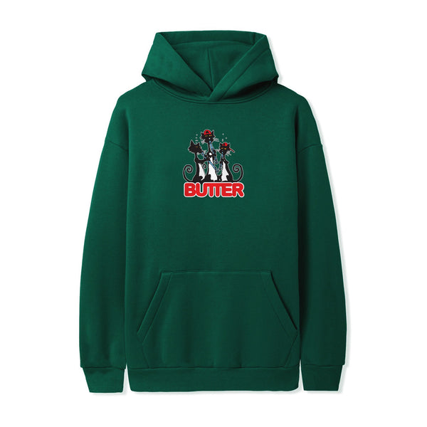 【Butter Goods】バターグッズ Smug Pullover Hood フーディ Smug Pullover Hood, Denim – Butter Goods