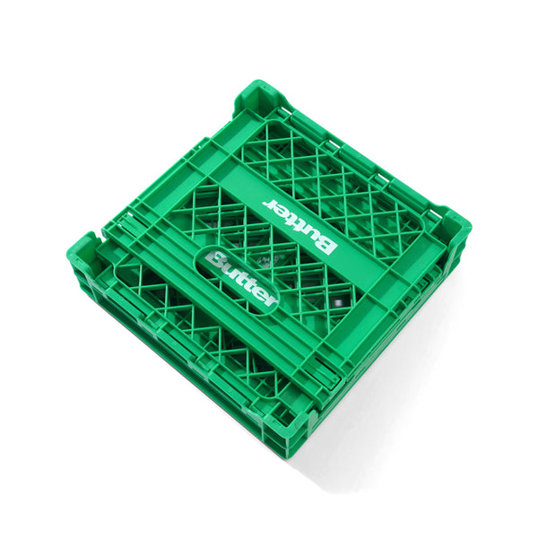 Collapsable Record Crate, Green – Butter Goods