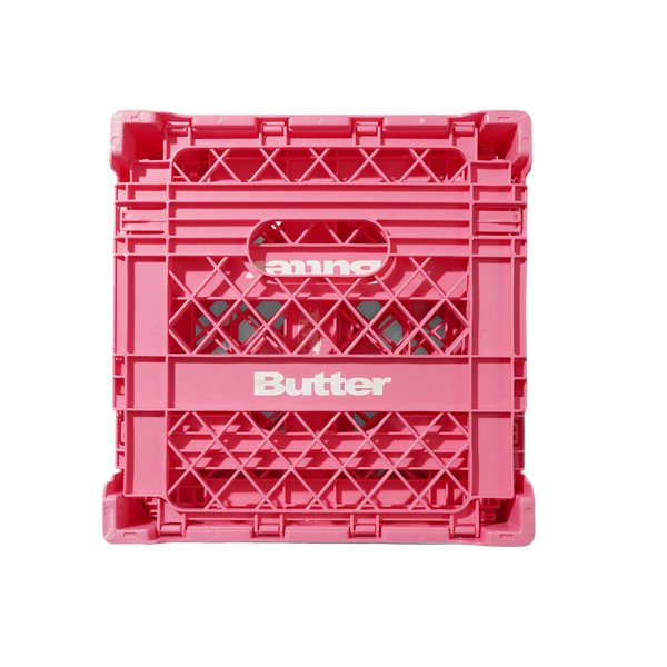 Collapsable Record Crate, Pink – Butter Goods