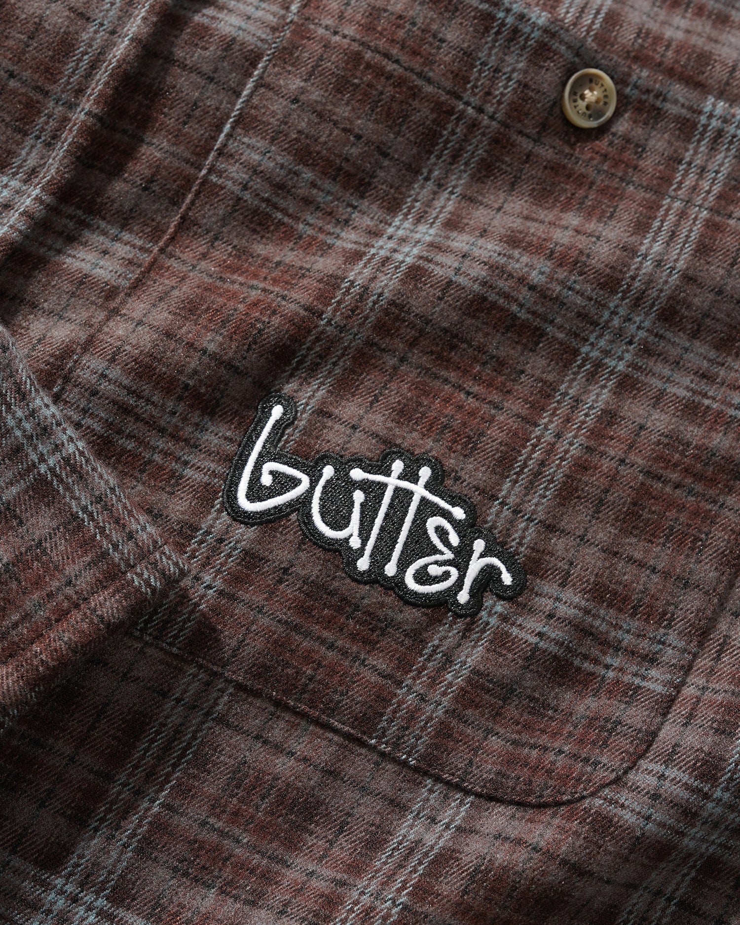 Connection Shirt, Brown / Blue
