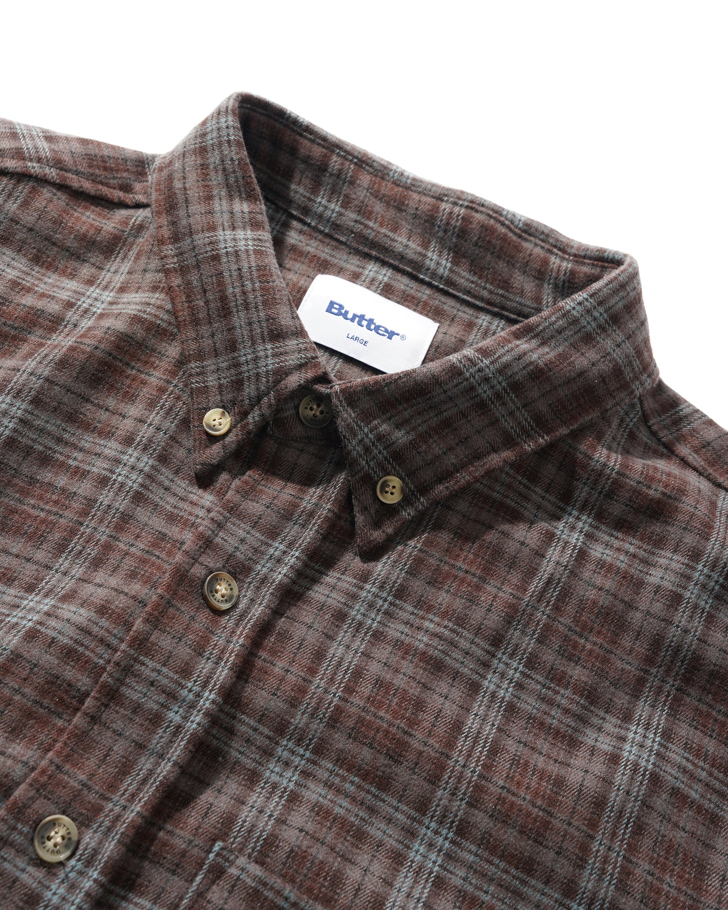 Connection Shirt, Brown / Blue