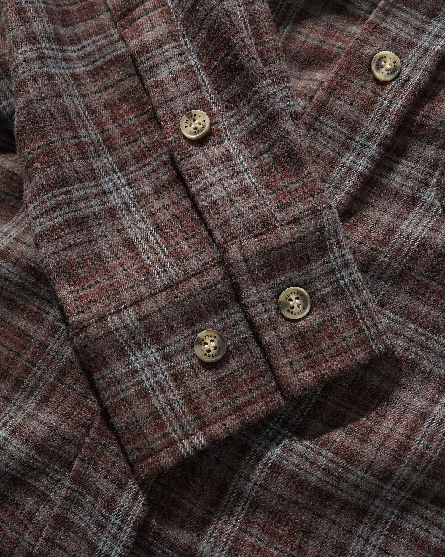 Connection Shirt, Brown / Blue