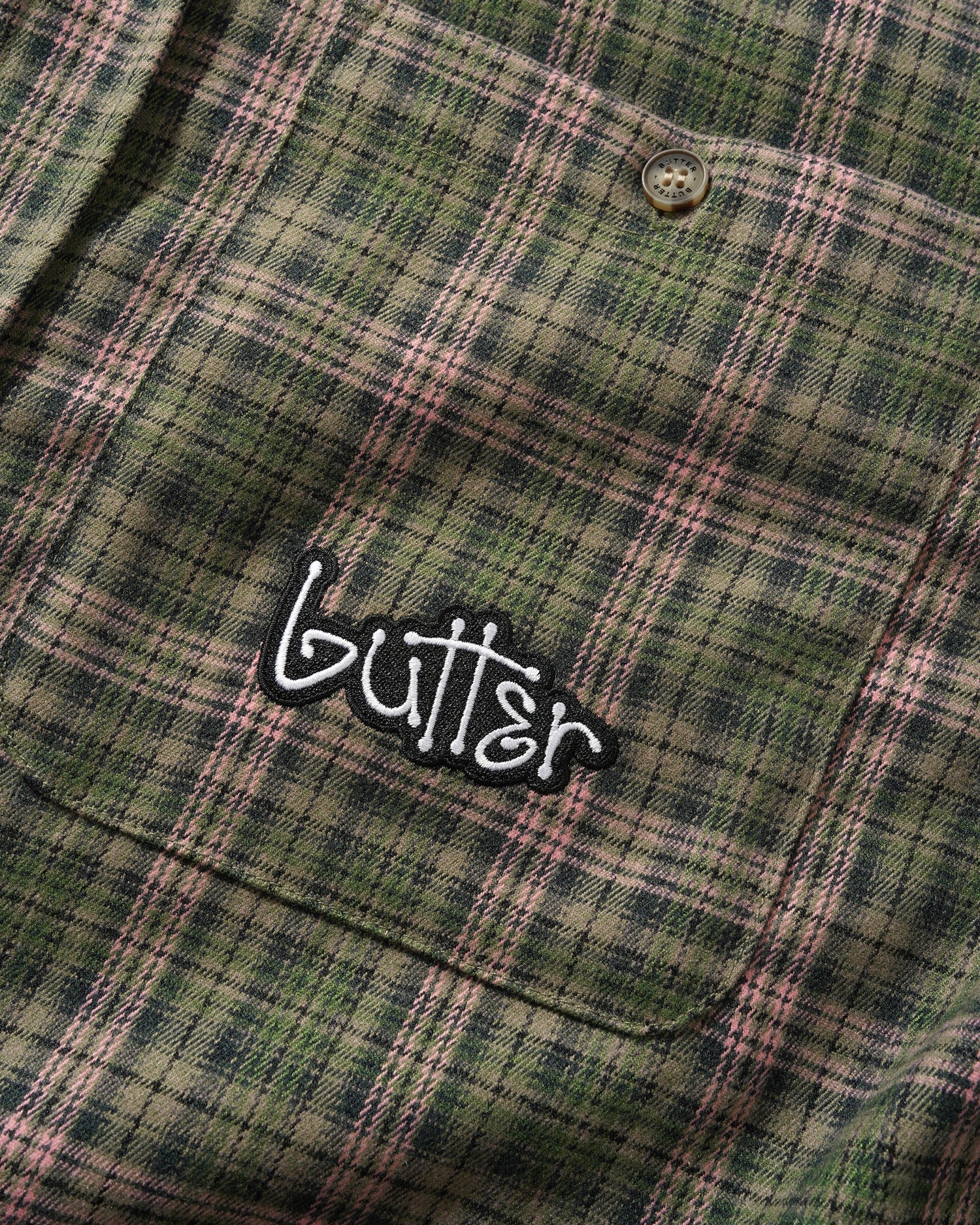 Connection Shirt, Sage / Pink