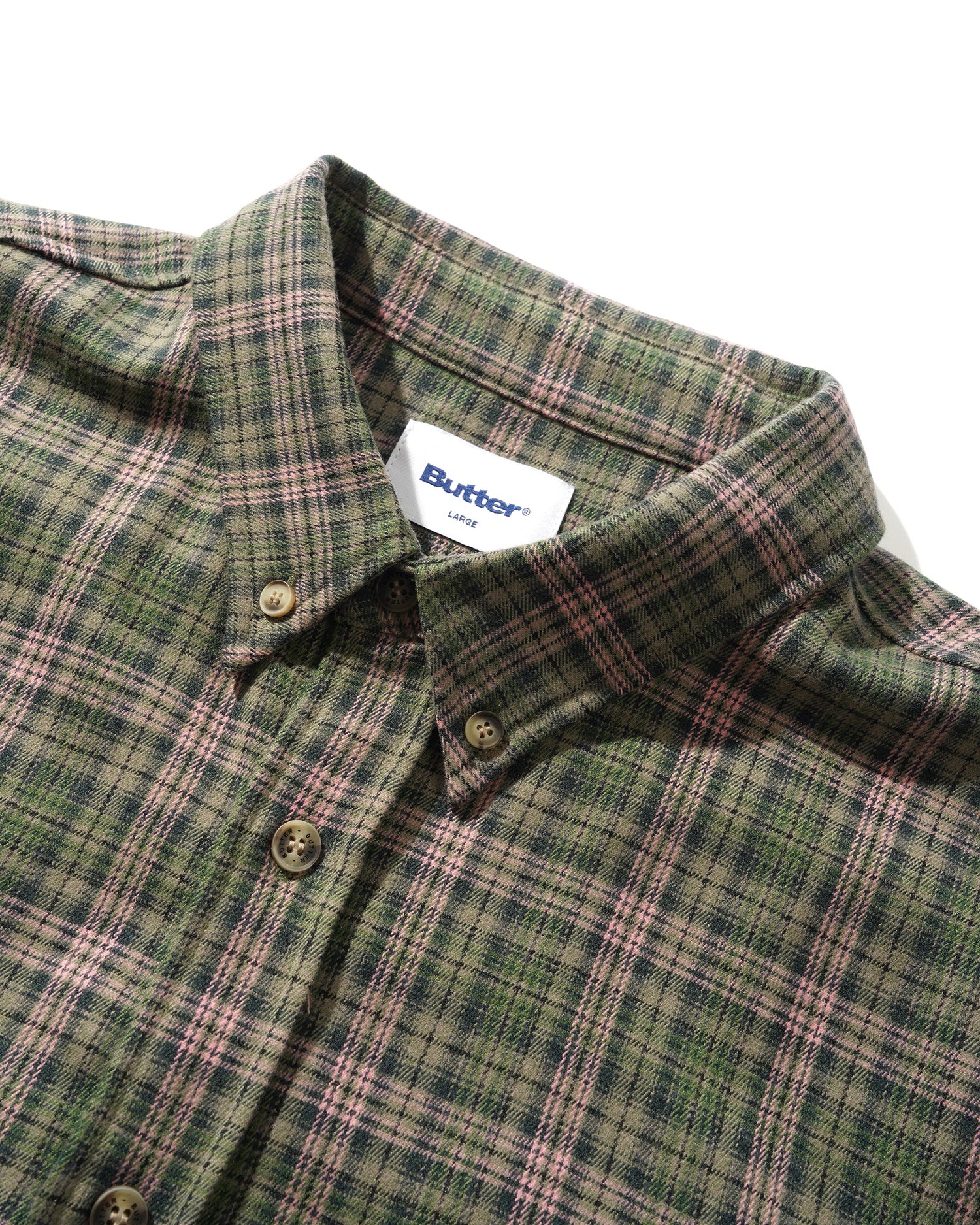 Connection Shirt, Sage / Pink