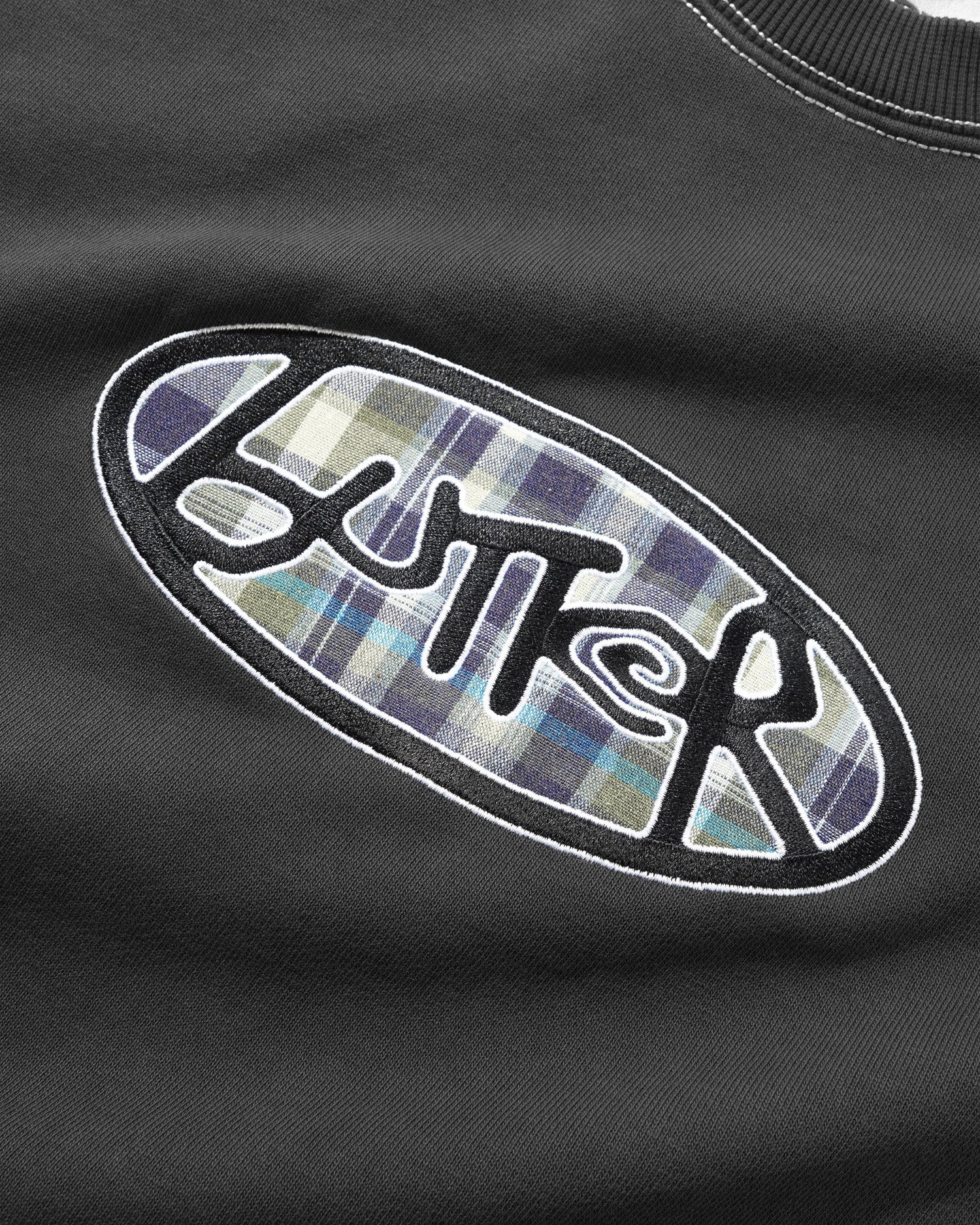 Crust Crewneck, Washed Charcoal
