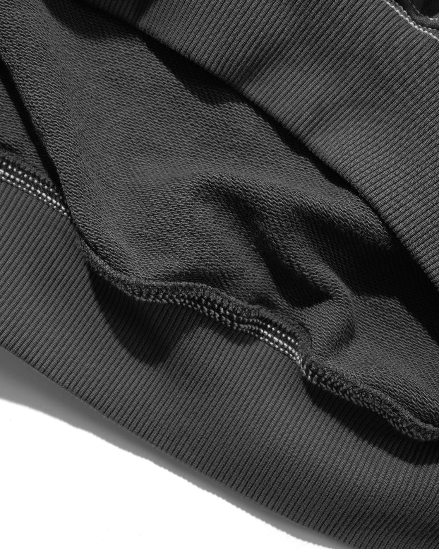 Crust Crewneck, Washed Charcoal
