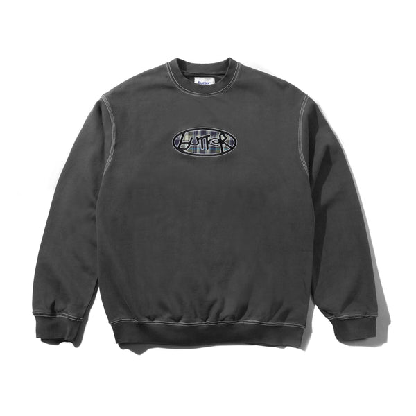 Butter Goods Wired Tシャツ 半袖 Charcoal Fudge 送料込み CrustCrewneckWashedCharcoal1_5