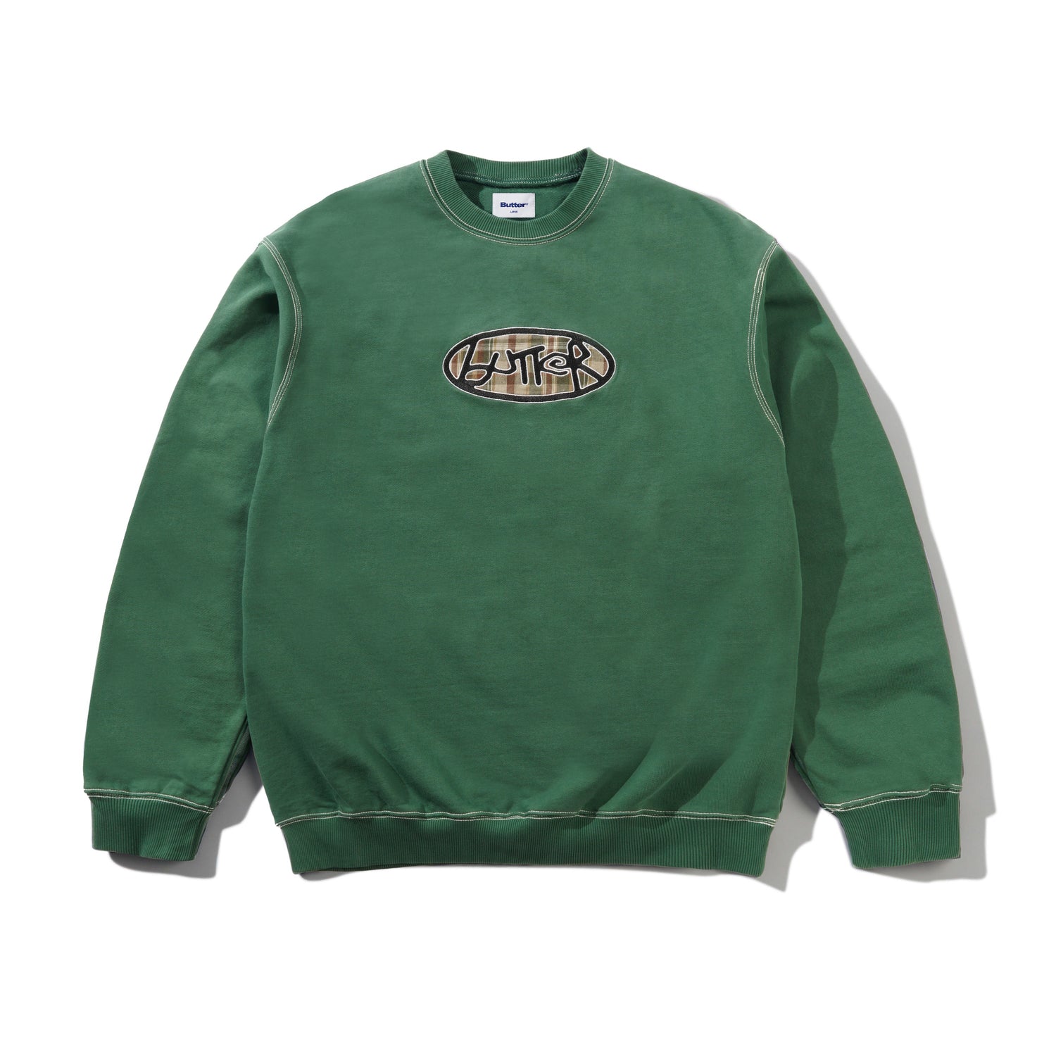 Crust Crewneck, Washed Forest