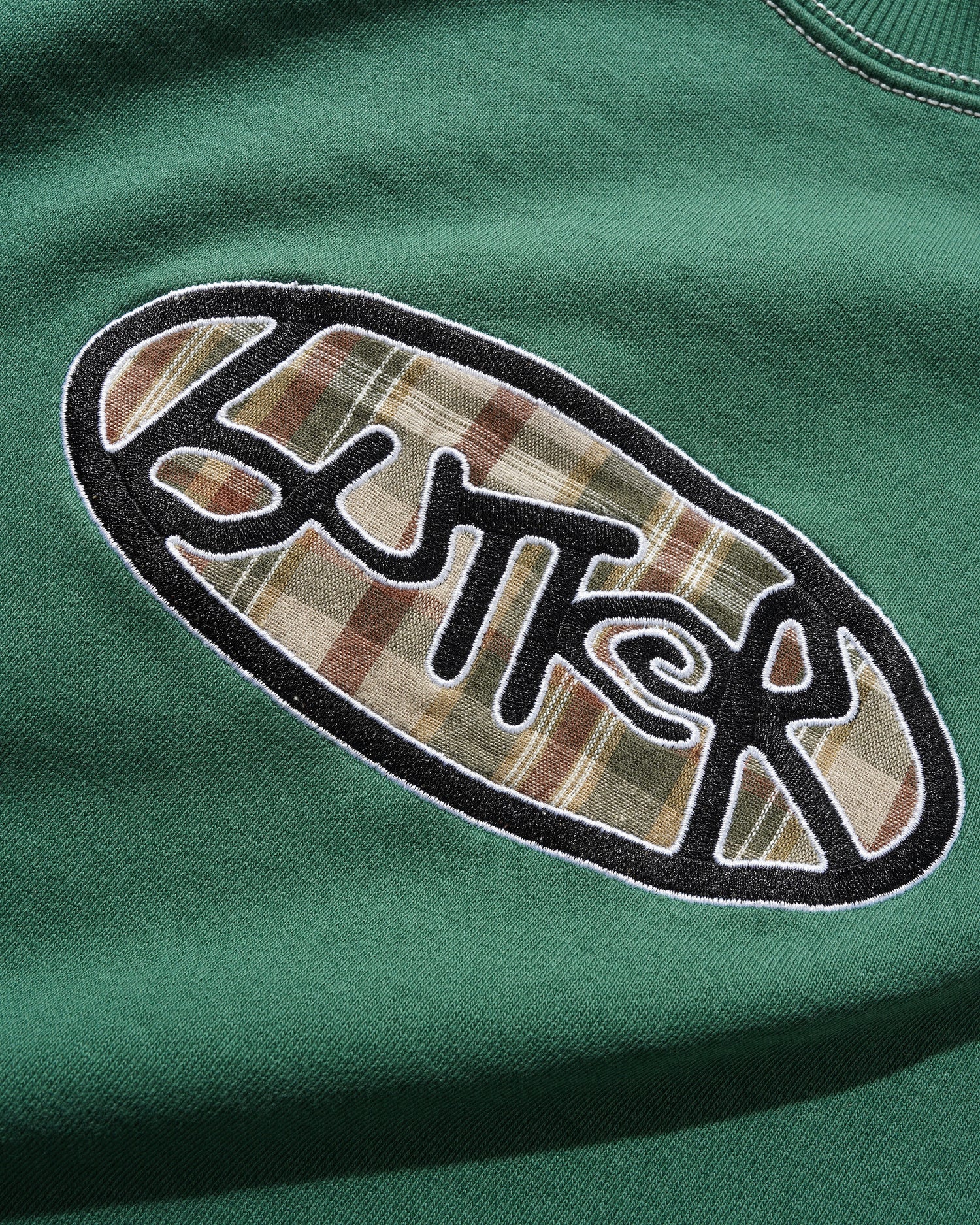 Crust Crewneck, Washed Forest