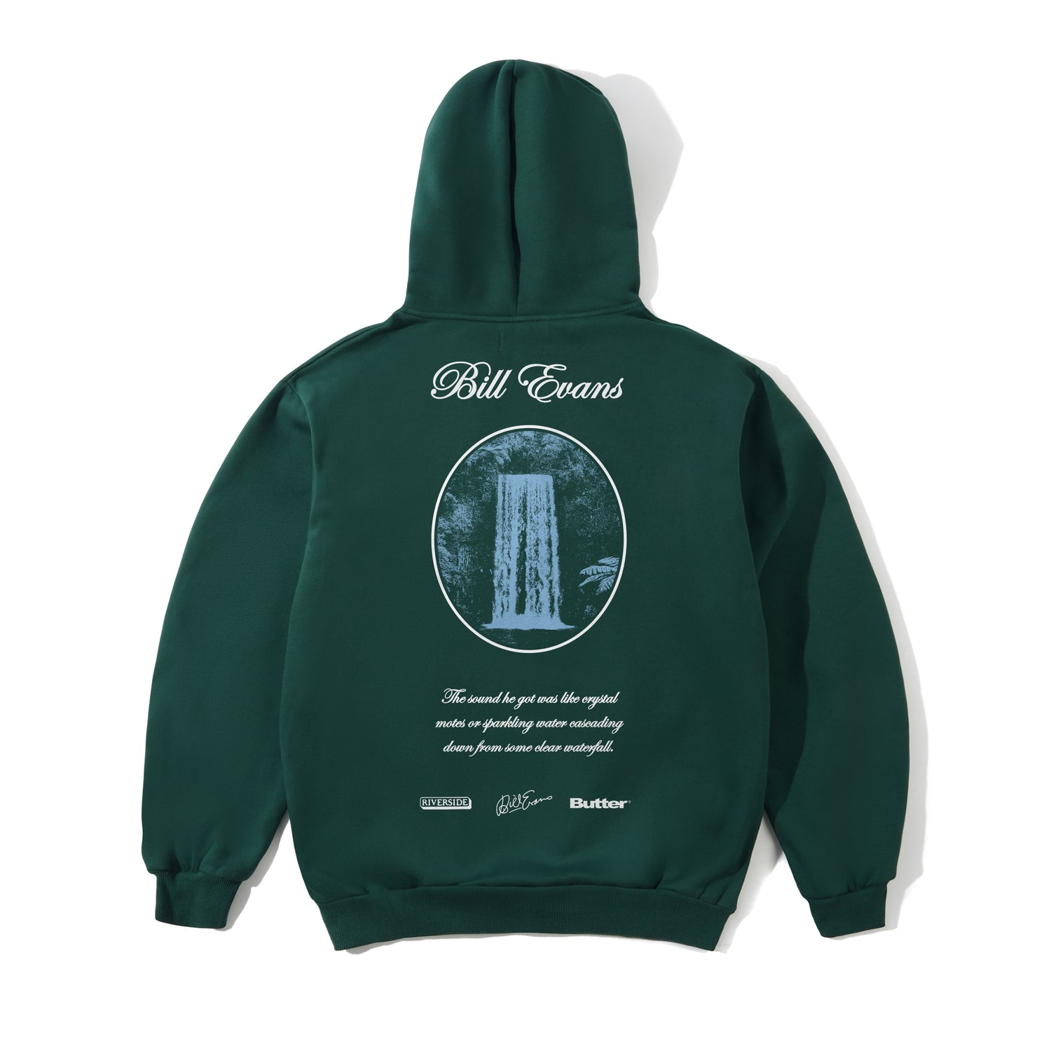 Crystal Notes Pullover Hood, Forest