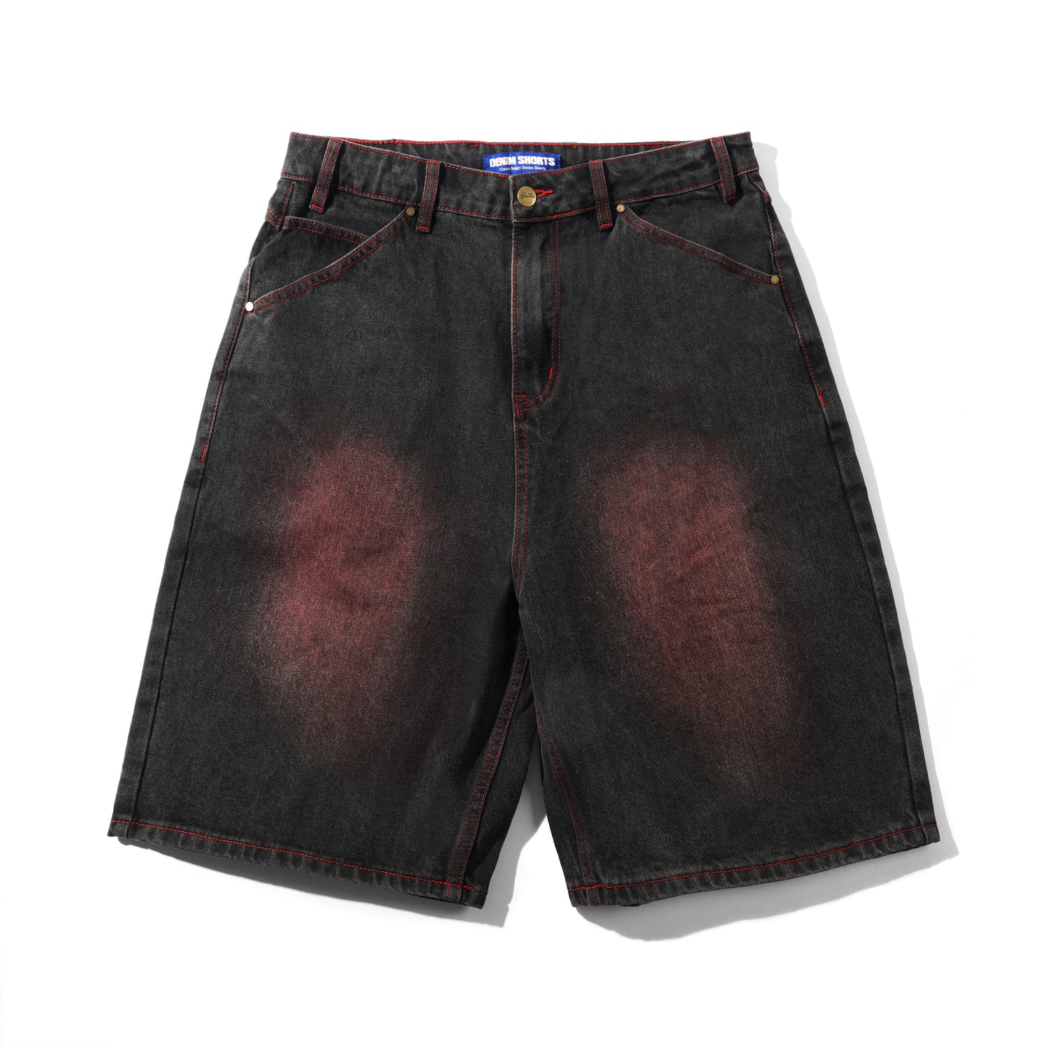 Encounter Denim Shorts, Tinted Washed Black