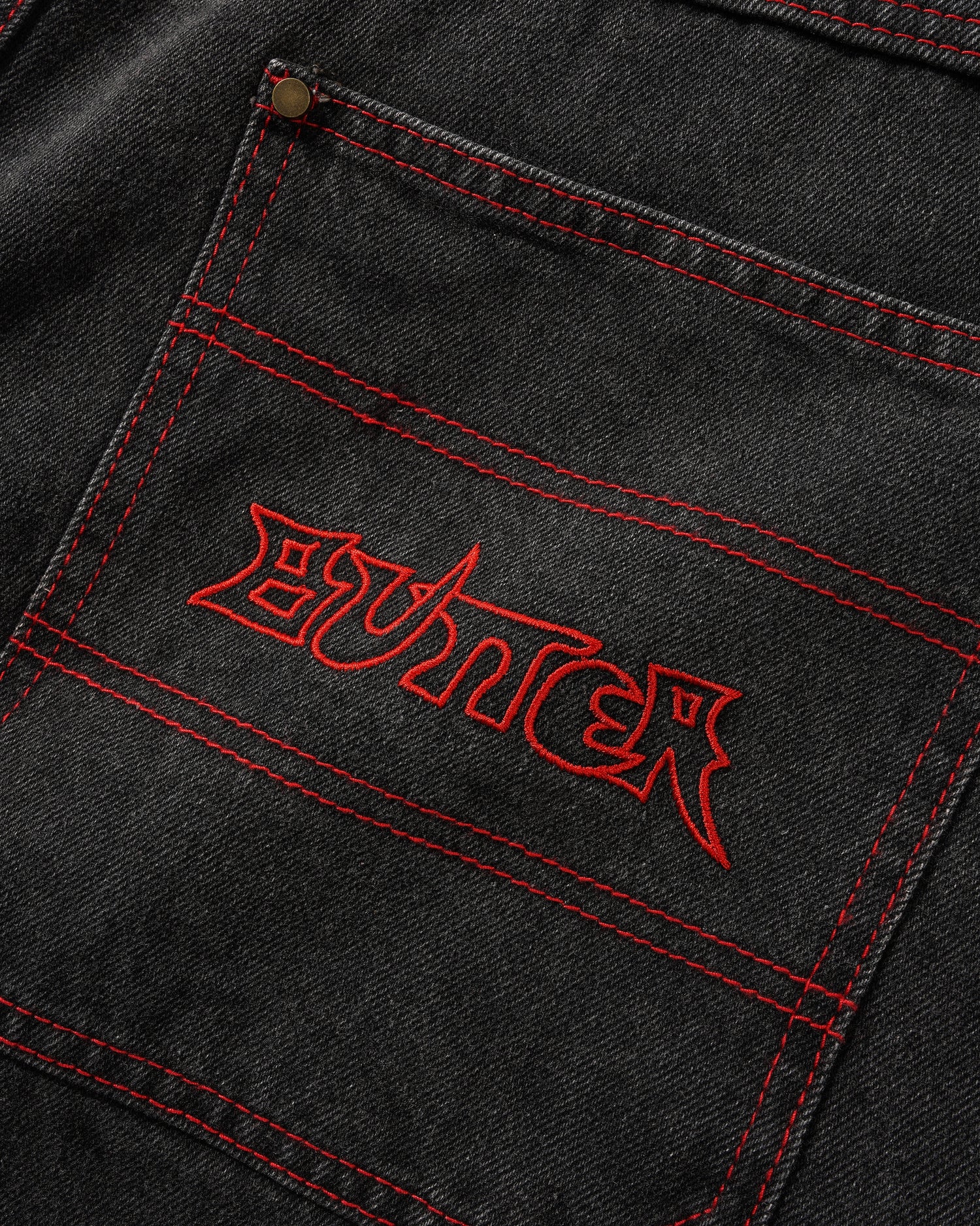 Encounter Denim Shorts, Tinted Washed Black