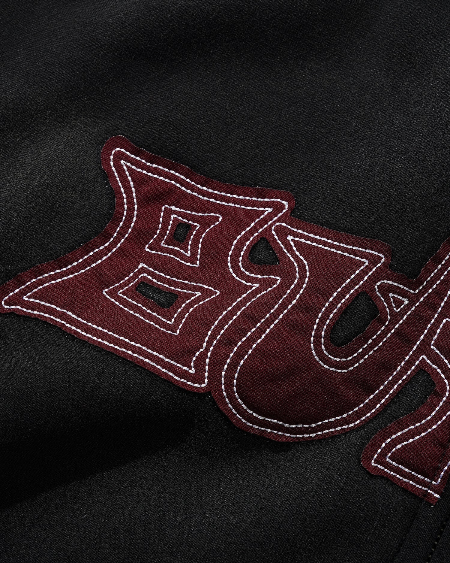 Encounter Zip-Thru Hood, Washed Black