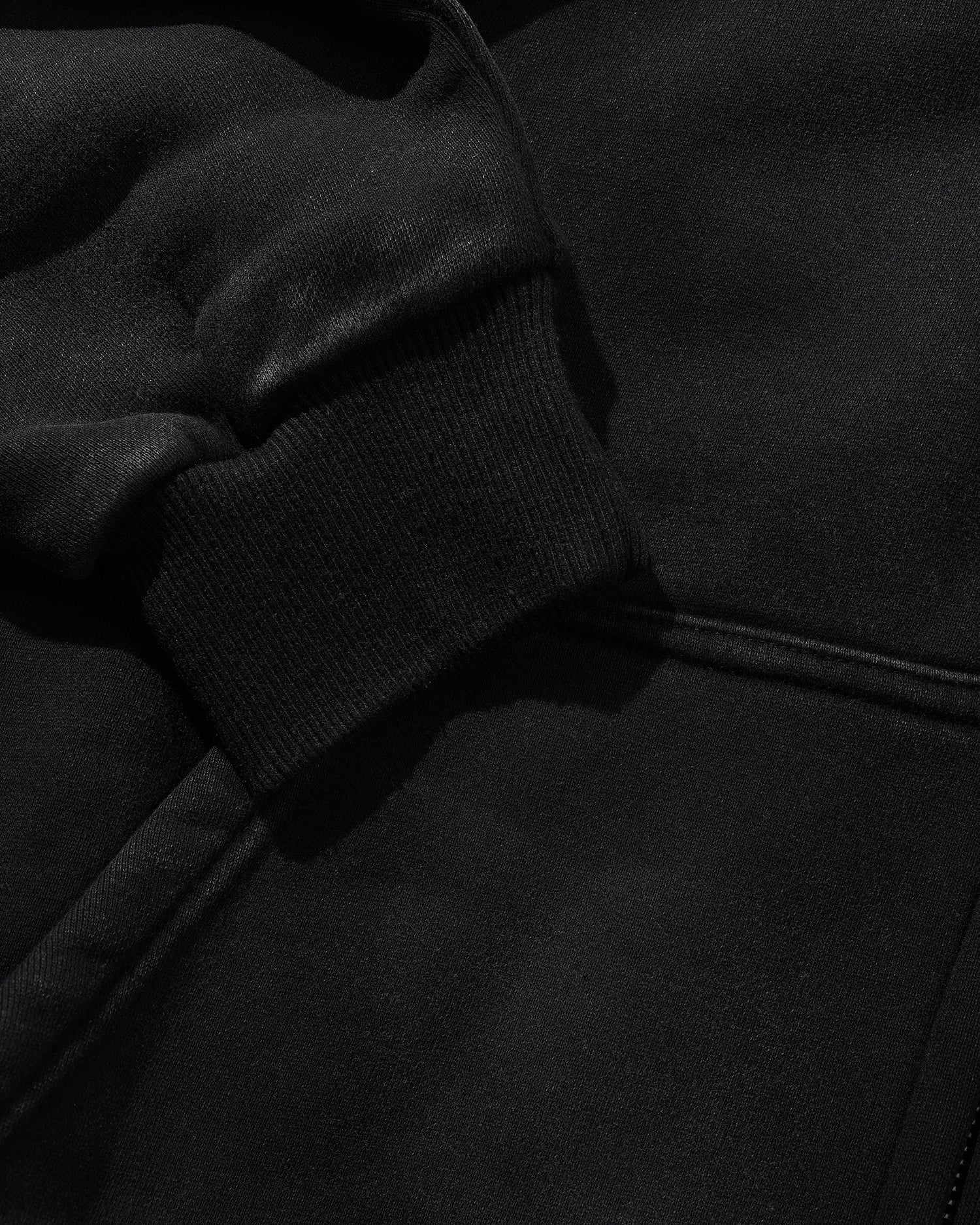 Encounter Zip-Thru Hood, Washed Black