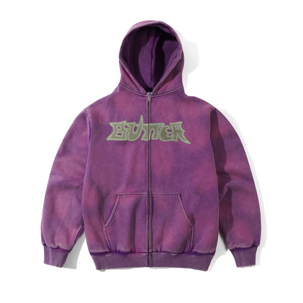 ★BROWNBREATH★ W RAGLAN STITCH HOOD ZIP UP VIOLET W RAGLAN STITCH HOOD ZIP UP - DARK GREY - Brownbreath Online