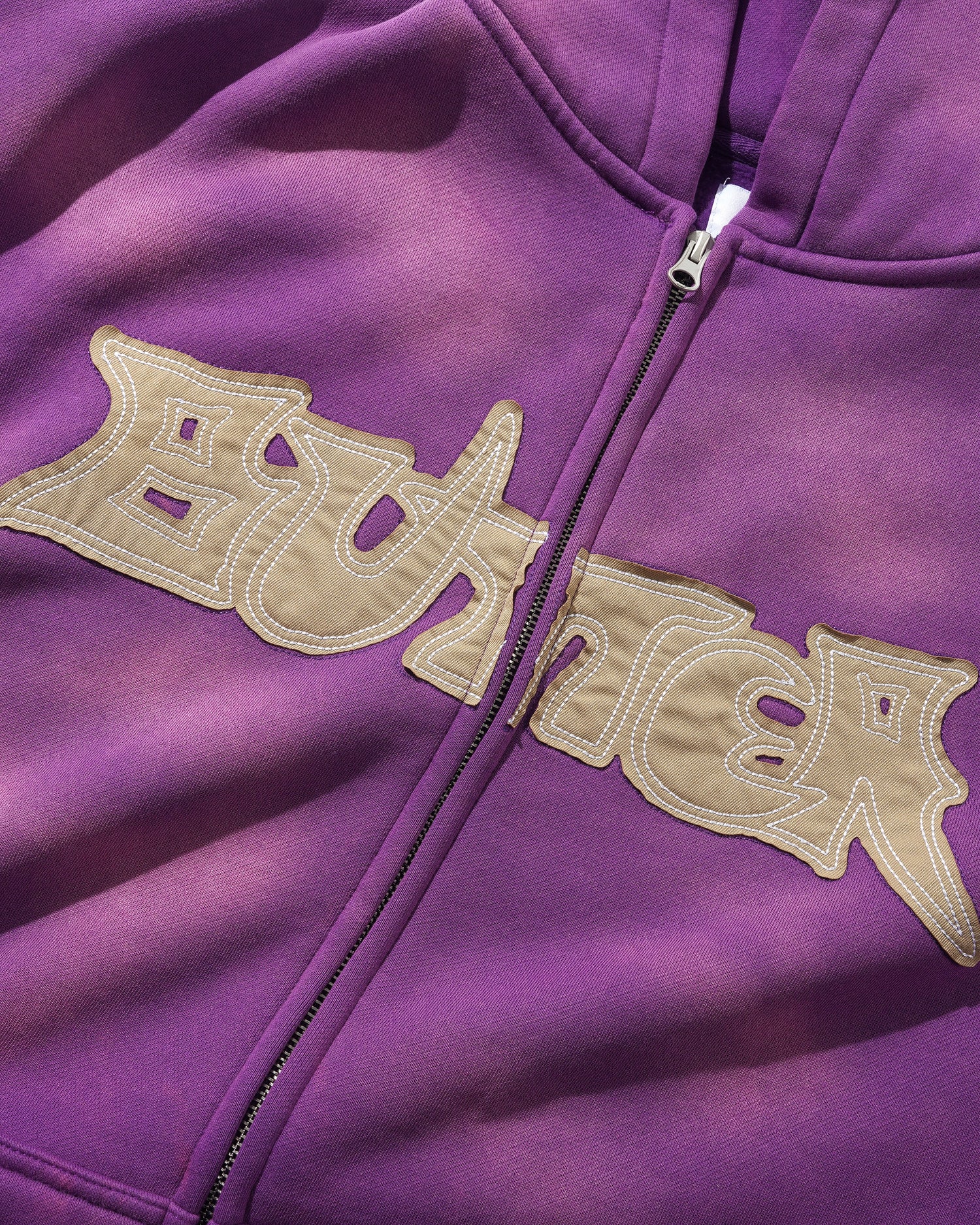 Encounter Zip-Thru Hood, Washed Purple