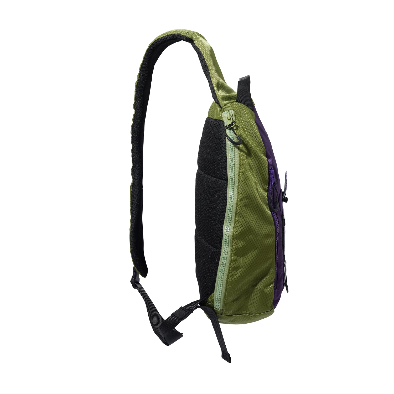Express Shoulder Bag, Grass / Purple