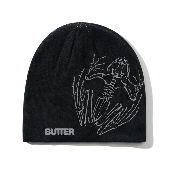 Fossil Skully Beanie, Black – Butter Goods