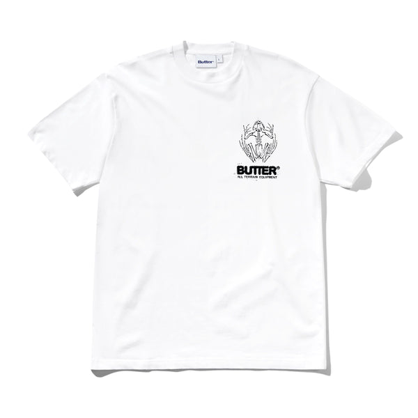 【BUTTER GOODS】 Fossil Tee, White Fossil Tee, White – Butter Goods