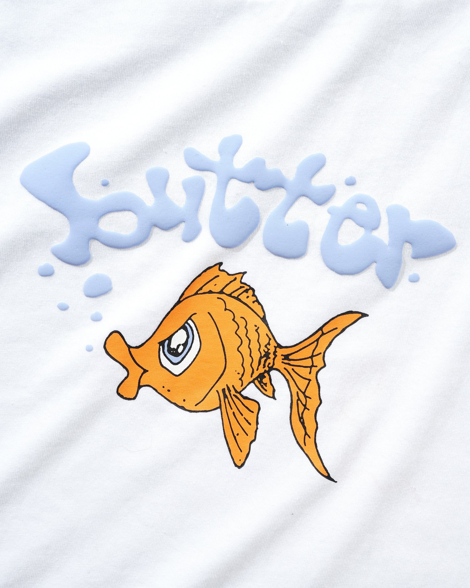 Goldfish Tee, White