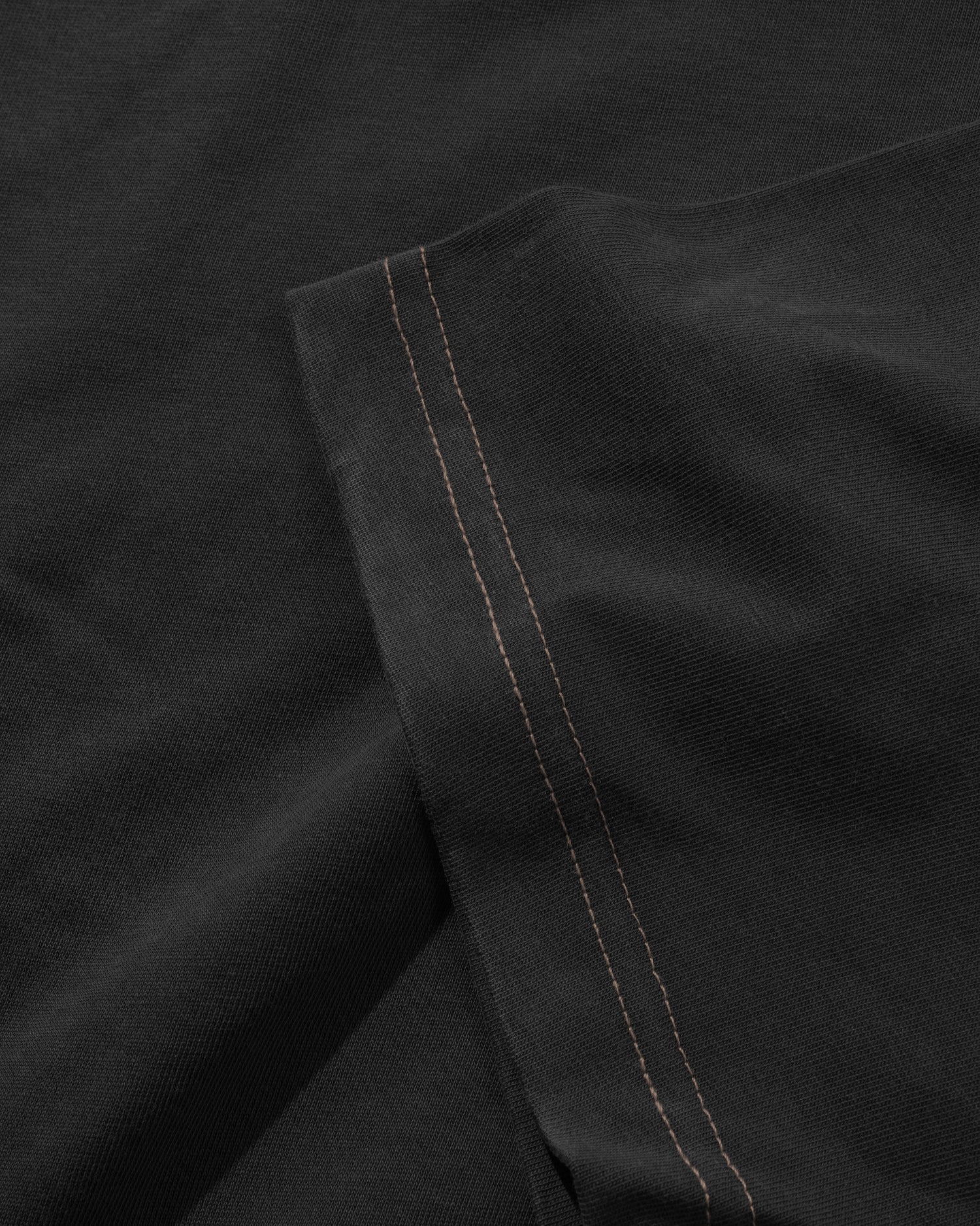 Jive Contrast Tee, Washed Black