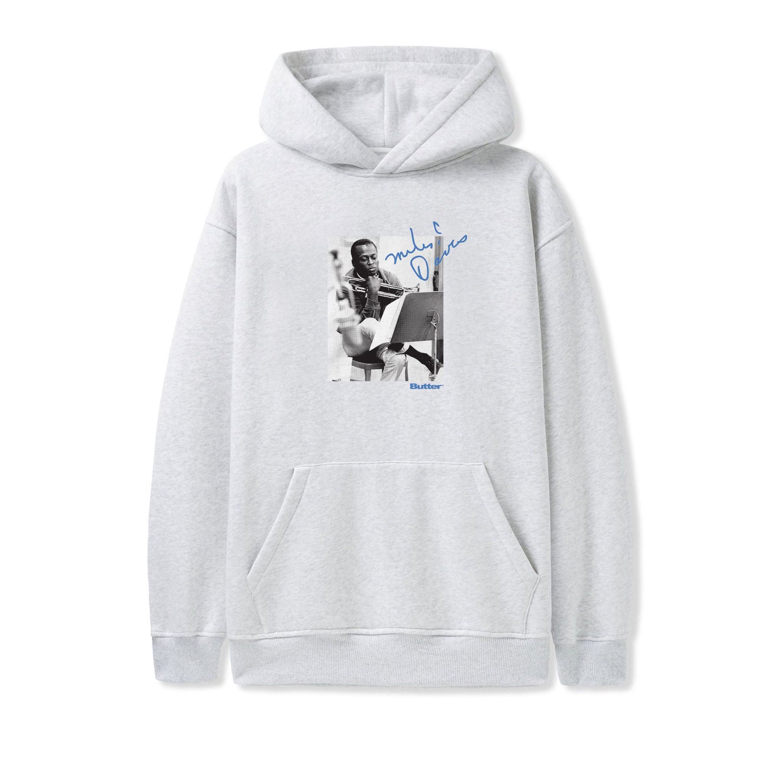Kind Of Blue Pullover Hood, Ash