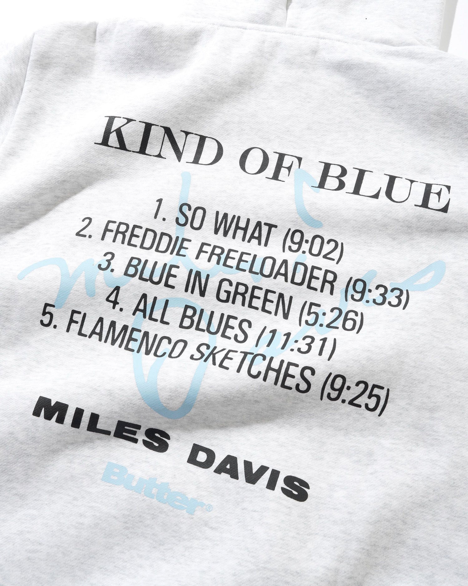 Kind Of Blue Pullover Hood, Ash