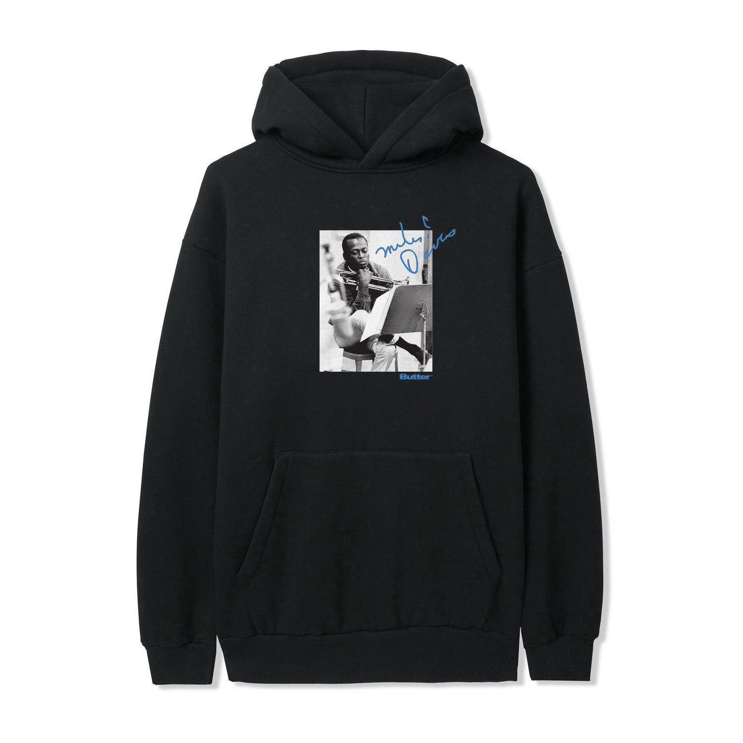 Kind Of Blue Pullover Hood, Black