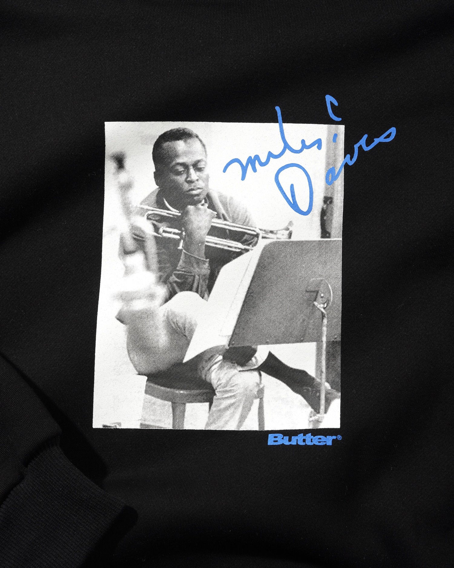 Kind Of Blue Pullover Hood, Black