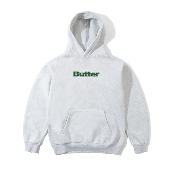 Logo Pullover Hood, Ash – Butter Goods