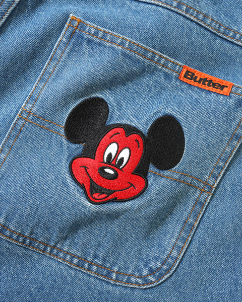 Disney × Butter Goods ミッキー デニム jeans 36 - デニム/ジーンズ