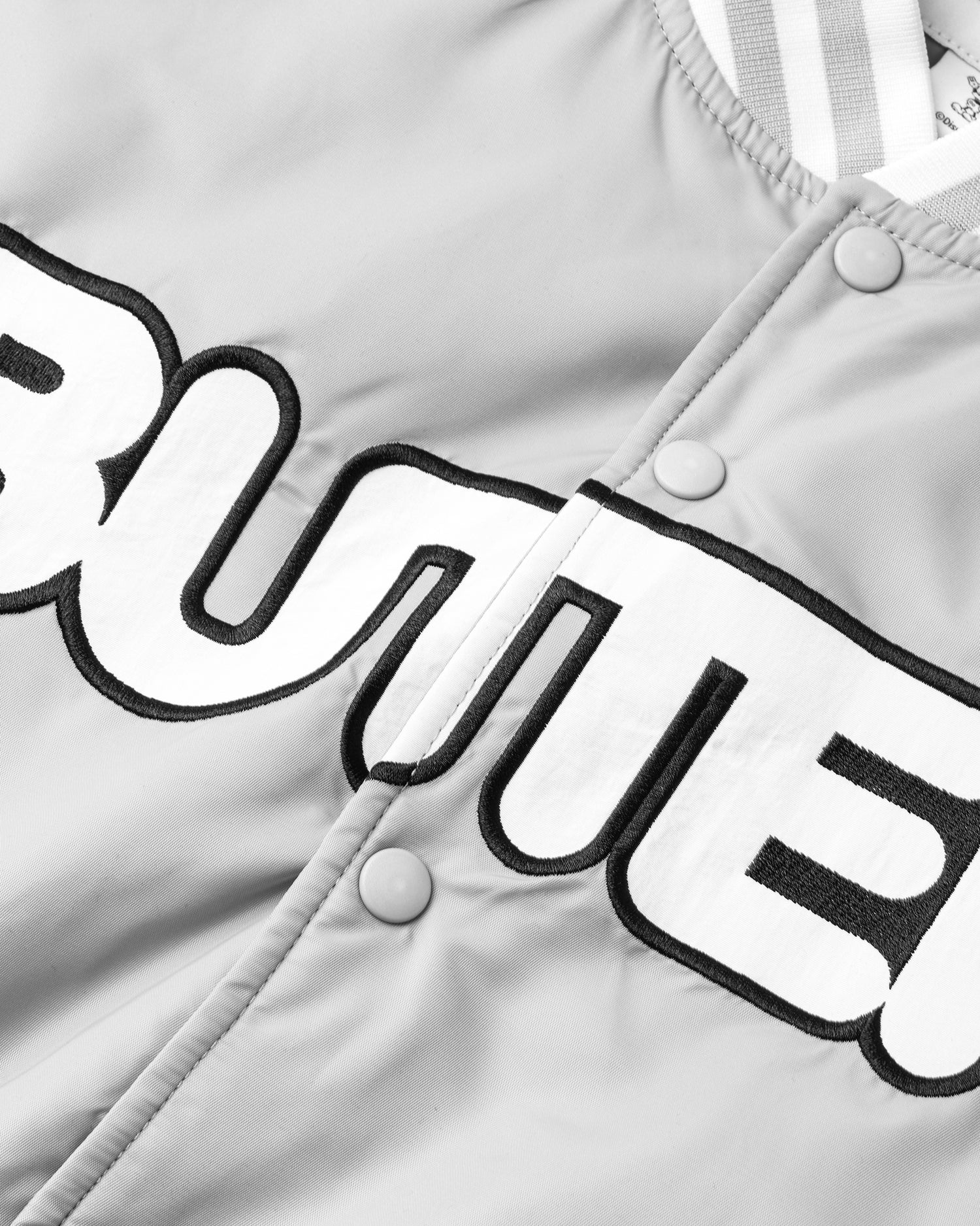 Nylon Bomber Jacket, Grey