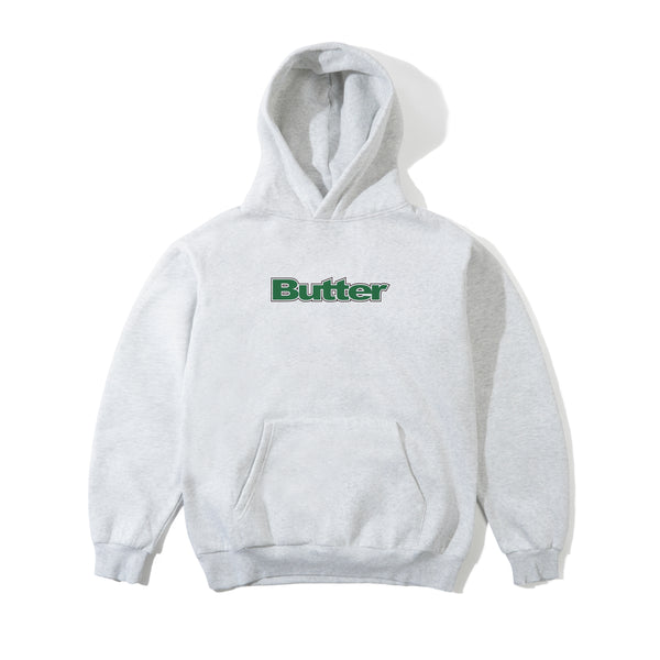 Outline Logo Pullover Hood, Ash – Butter Goods