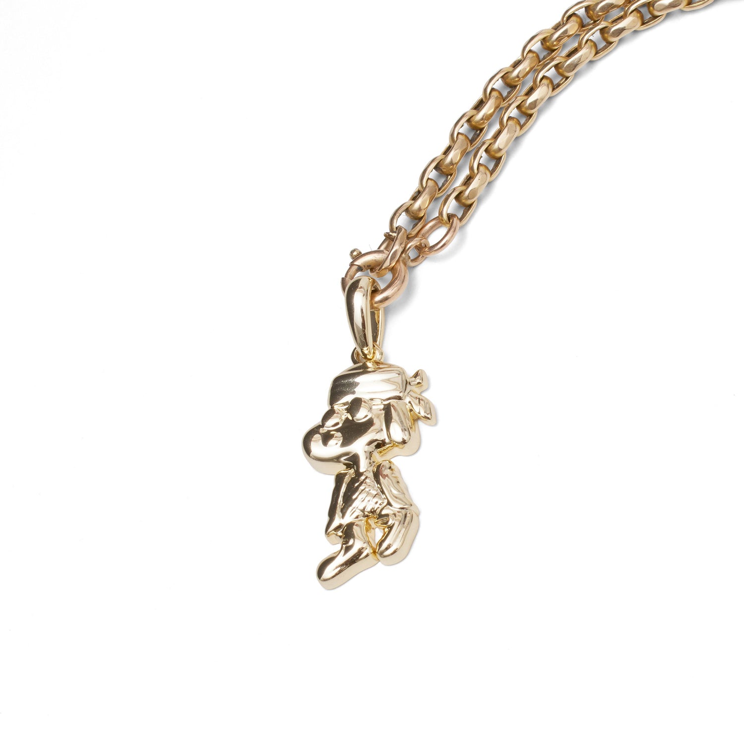 Snoopy Pendant, Gold