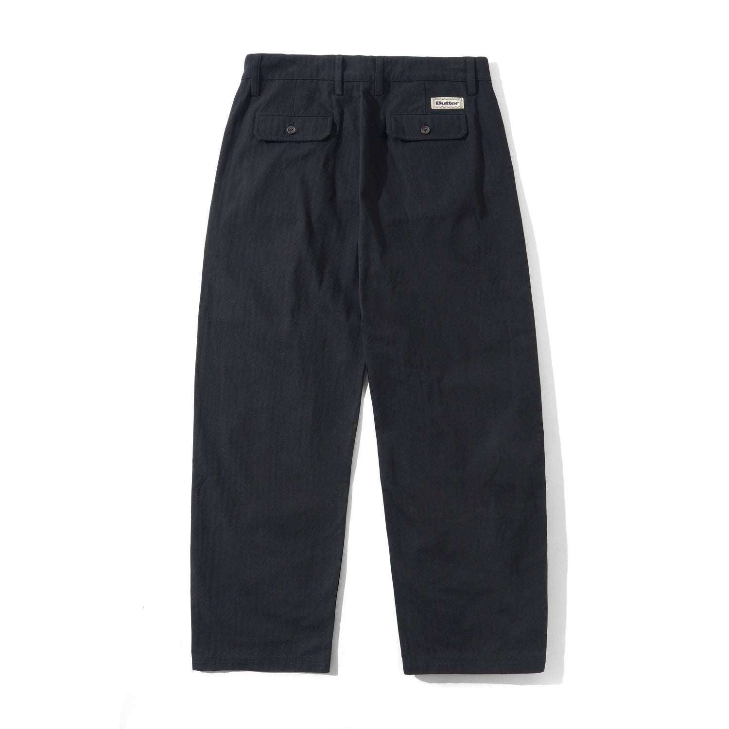 Pleated Trousers, Black